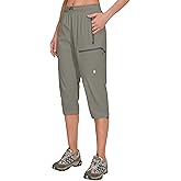 Little Donkey Andy Women's Quick Dry 3/4 Pants Capri Shorts Lightweight Hiking Travel Casual