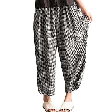 Amazon.com: OVERMAL Pants Comfy Stretch Pantalon Womens ...