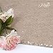 Trlyc Champagne Sequin Tablecloth - 60x105inch Glitter Tablecloth Rectangle Party Wedding Christmas Table Cloth