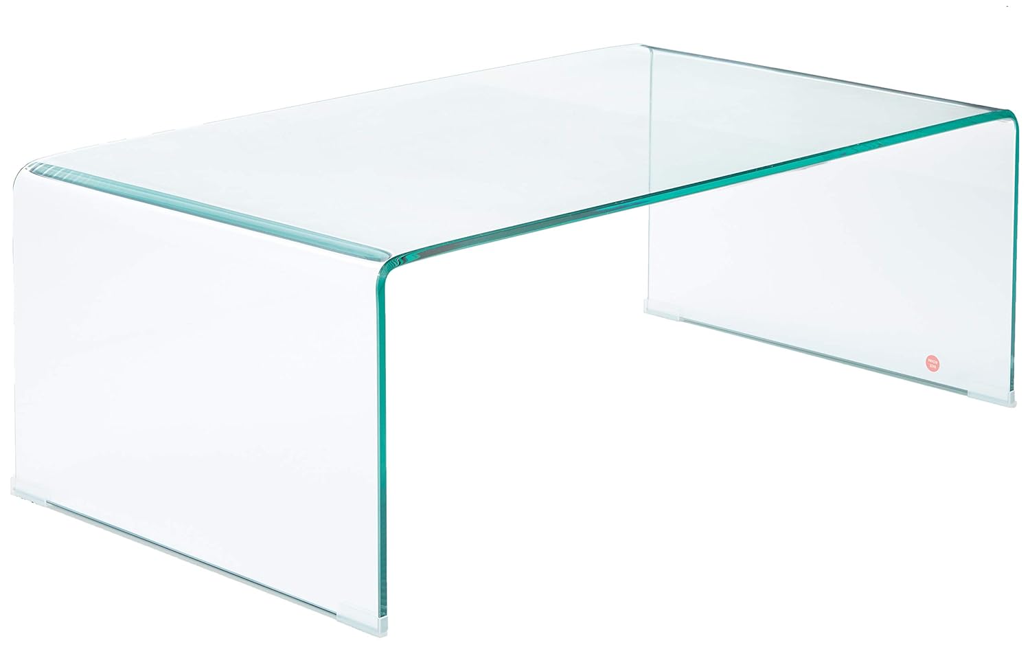 Christopher Knight Home 296697 Classon Glass Rectangle Coffee Table, Transparent