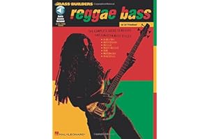 Reggae Bass Book | Complete Guide to Jamaican Bass Styles Songbook | 47 Demo Tracks with Bass Tab and Standard Notation | Ska, Rock Steady, Roots Reggae, Dub etc. | Bass Builders Series Sheet Music