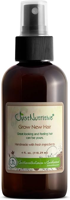 Justnatural Natural Grow New Hair Treatment Amazon Co Uk Health