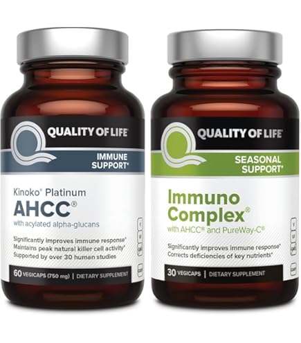 Amazon.com: Quality of Life Featuring Kinoko Platinum AHCC
