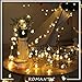 Mieres, Starry String Crystal Ball Covers, Waterproof Security Atmosphere Solar Light for Christmas, Holiday, Homes Ambiance, 30 LED, Warm White