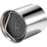 1PCS Exhaust Baffle Silencer DB Killer Muffler Fit for 2 inch Exhaust Pipe | 2 Inch Universal Motorcycle Exhaust Muffler -Style A