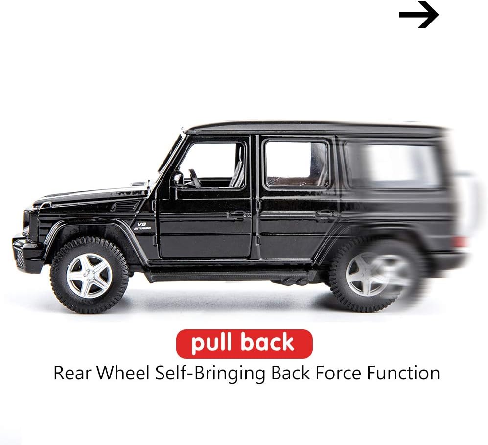RMZ City 1/36 Scale Mercedes Benz G63 Casting Car Model - Image 4