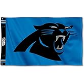 Carolina Panthers Printed Header 3x5 Foot Banner Flag