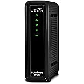 ARRIS (SBG10-RB) - Modem Router Combo - DOCSIS 3.0 16 x 4 Gigabit &amp; AC1600 WiFi, [Check with your provider for compatibility]400 Mbps Max Internet Speeds - Renewed