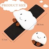 URAQT Car Seat Belt Pads 2Pcs Universal Kids Comfort Protectors Clouds view 2