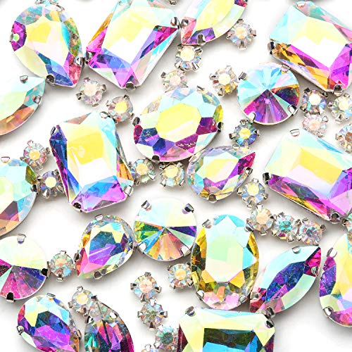 130 pcs (30 Regular +100 Small) Mixed Sew on