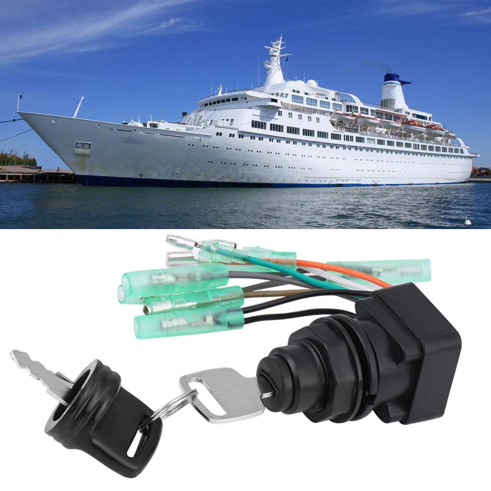 KIMISS Key Ignition Switch, Motor Ignition Key Switch Assembly for ...