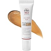 EltaMD UV AOX Tinted Mineral Sunscreen for Eye Area - SPF 30, Tinted Eye Sunscreen, 100% Mineral Face Formula with Anxtioxidants, 0.4 oz Tube