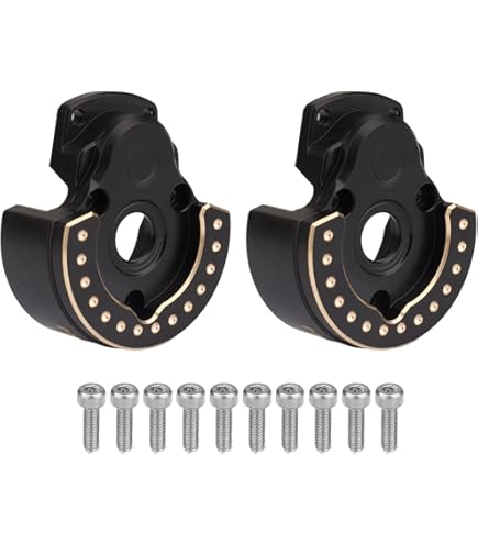 Amazon.com: Brass Portal Rear Cover Weights for 1/10 RC Crawler