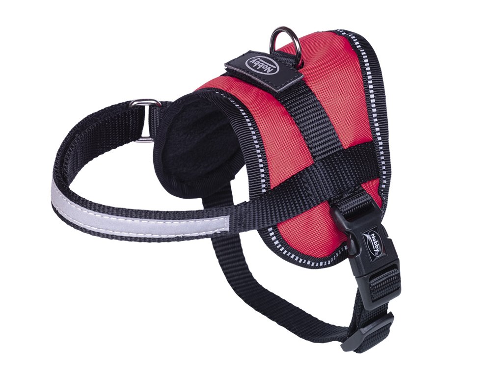 Nobby 80579 Seguro Mini Belly Harness, Red