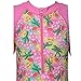 TFJH E Girls Swimsuit UPF 50+ UV One Piece Swimwear Little Emoji 5-6 Years