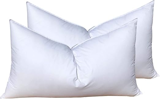 Amazon Com Pillowflex Set Of 2 Synthetic Down Alternative Pillow