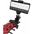 LMS Guitar Head Phone Holder Cell Phone Stand Clamp Phone Mount with 1/4 Ball Head Adapter Universal Guitar Head Clip for Bas