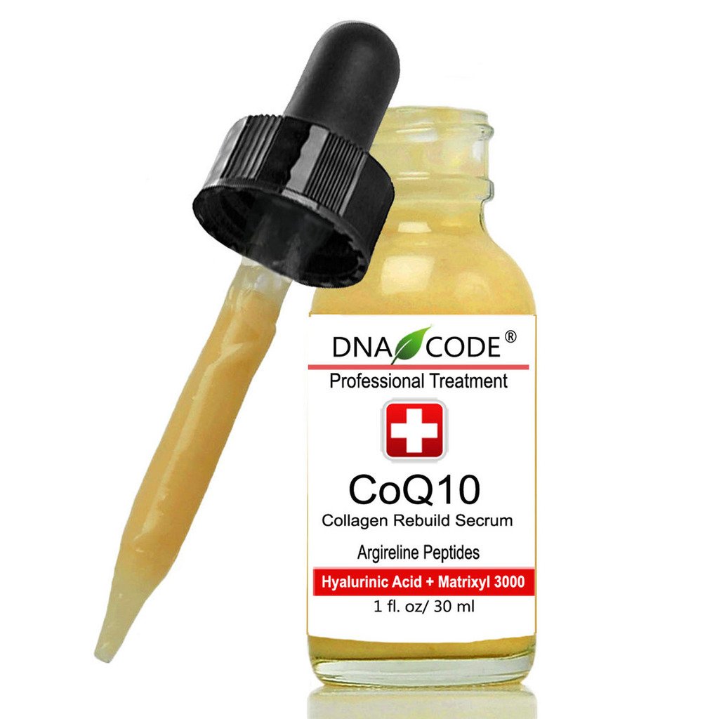DNA CodeCoQ10 Collagen Rebuild Serum + Argireline,Hyaluronic Acid +Matrixyl 3000