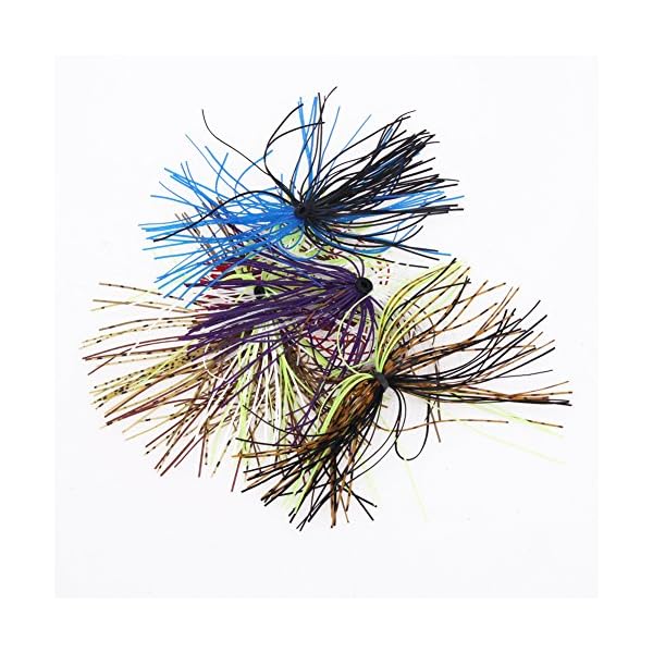 Awakingdemi-6-Bundles-Assorted-Color-Fly-Tying-Rubber-Threads-Silicone-Rubber-Skirts-Flake-Squid-Skirts-Lure-Thread