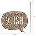 Chic 100th Birthday - Pink, Black and Gold - Birthday Party Photo Booth Props Kit - 20 Count