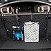 Zone Tech Mesh Vehicle Organizer Premium Quality Sturdy Black Net Item Trunk Cargo Car Organizer