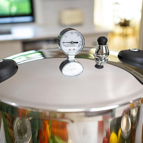 Barton 22-Quart Pressure Canner Pressure Cooker Pressure Gauge