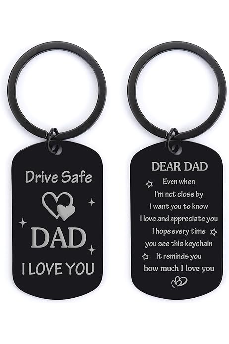 Regalo Padre Llavero Regalo Para Papá Acero Inoxidable Ideal