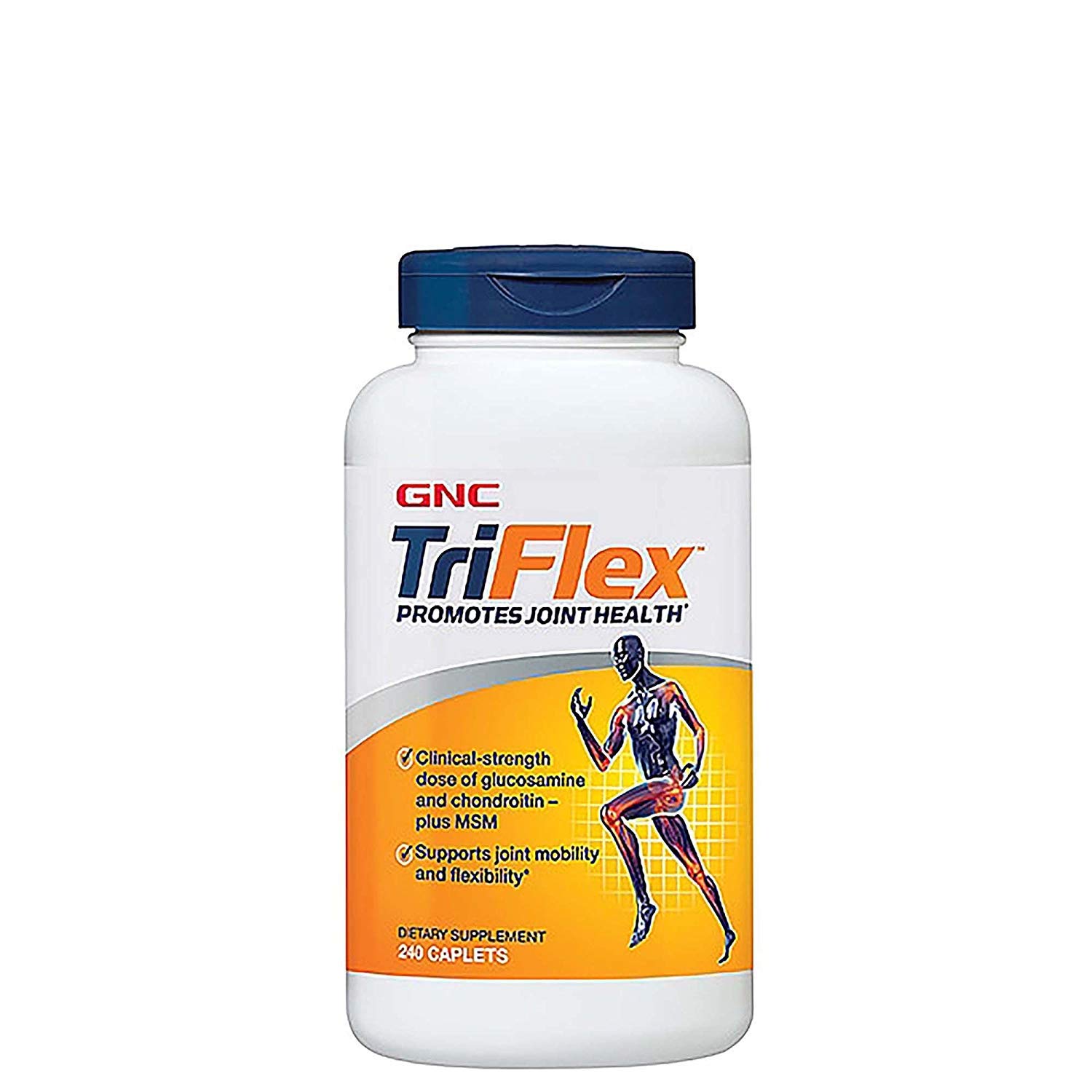 GNC TriFlex, Targeted Joint, Bone & Cartilage Health Supplement with Glucosamine Chondroitin & MSM, Support Mobility & Flexibility, 240 Caplets