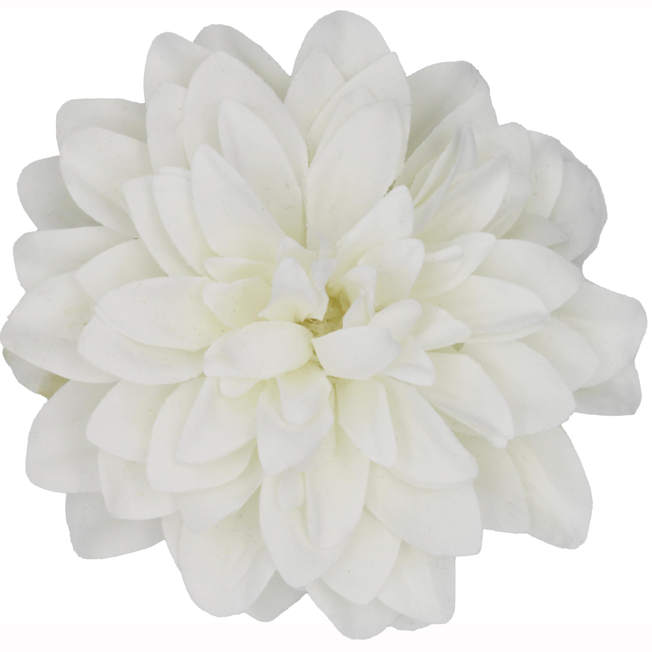 Flower Hair Clips Fascinator Ideal for Weddings Chrysanthemum White Flower Hair Clips — image 1