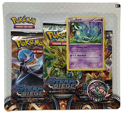 Pokemon tcg: xy steam siege, blister pack containing 3 …