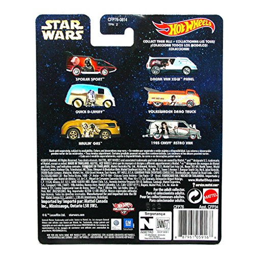 Hot Wheels Star Wars Pop Culture Han Solo 1985 Chevy Astro Van