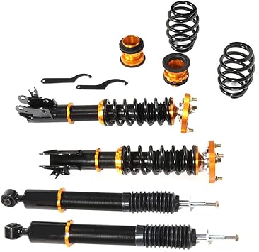 Amazon Com Anpart Height Adjustable Coilovers Shock Suspension Fit For 2006 2011 For Acura Csx 2006 2011 For Honda Civic Automotive