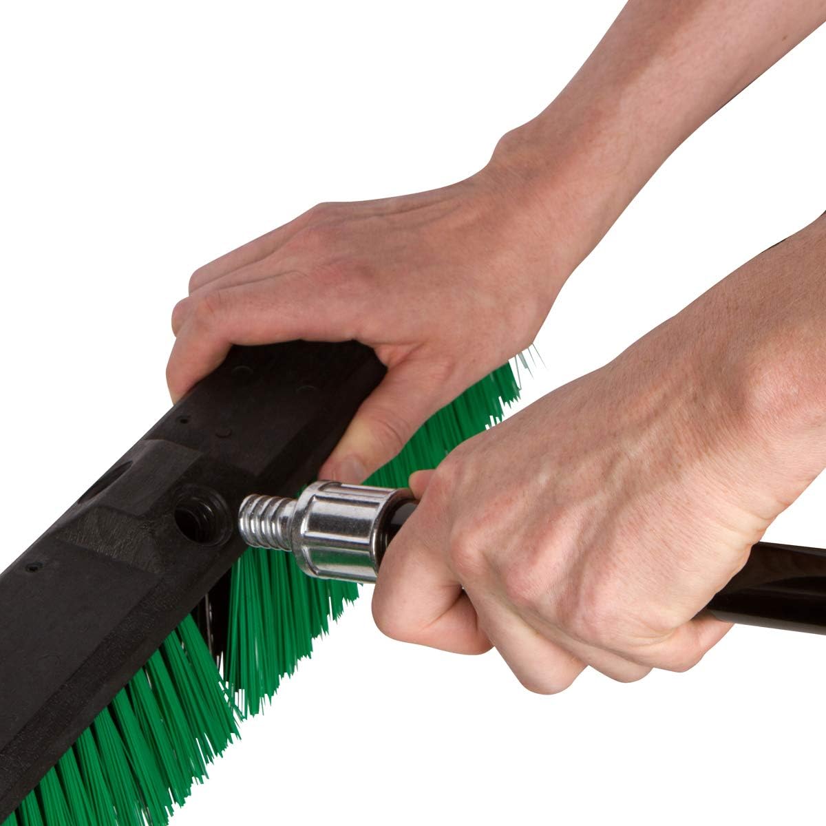Tidy Tools Large 24'' Rough-Surface Push Broom with Alloy Handle: Home & Kitchen