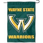 Wayne State Warriors Garden Flag