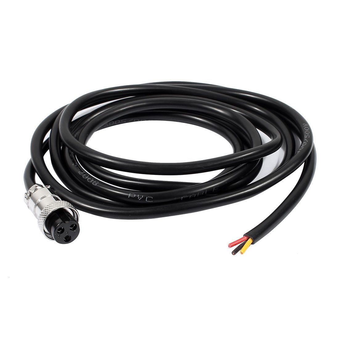 Sourcingmap GX16 2m Joint Type 3 Pin Female Aviation Socket Connector Electrical Cable