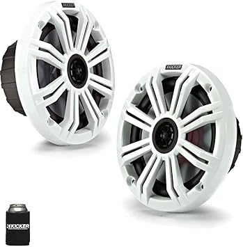 white marine speakers