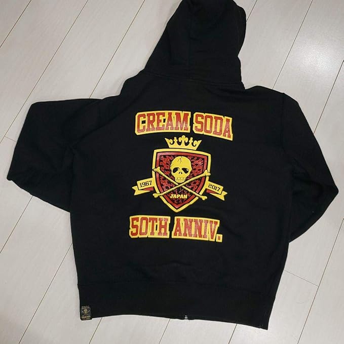 Amazon Co Jp 50周年記念デザイン クリームソーダ Cream Soda パーカー サイズl 服 ファッション小物 Amazon Co Jp 50周年記念デザイン クリームソーダ Cream Soda パーカー サイズl 服 ファッション小物