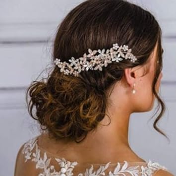 Amazon Com Missgrace Bridal Rhinestone Gold Silver And Rose Gold