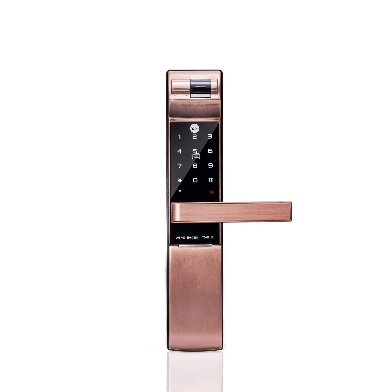 Yale YDM7116 Smart Mortise Lock Fingerprint, PIN Code, RFID Card
