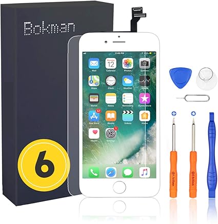 Bokman Ecran Tactile Lcd Pour Iphone 6 Blanc Vitre Tactile Avec Kit De Reparation Amazon Fr High Tech Bokman Ecran Tactile Lcd Pour Iphone 6 Blanc Vitre Tactile Avec Kit De Reparation Amazon Fr High Tech