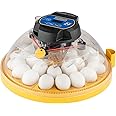 Brinsea Maxi 24 EX Egg Incubator with Automatic Humidity Control and Egg Turning for Hatching 24 Chicken, Duck, or Other Eggs, Optimal Flexibility with Mix & Match Sizes