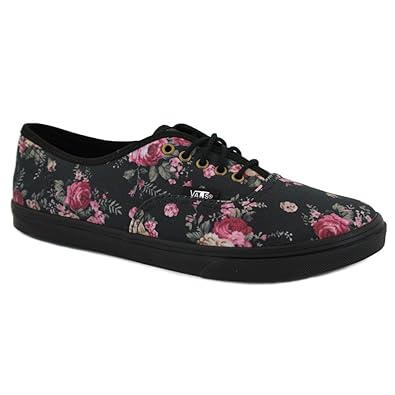 vans floral authentic lo pro