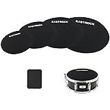 EASTROCK Drum Mute Pads Set 5 Pieces Foam Drum