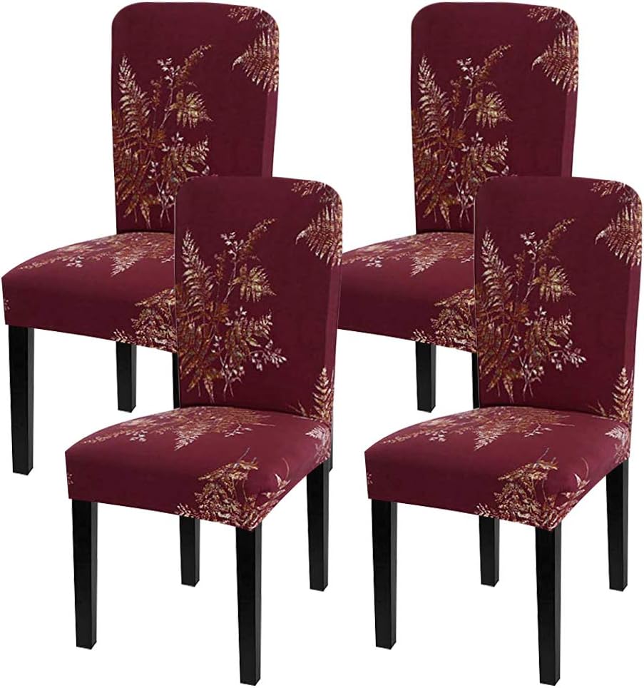 Best chair covers for dining room 4 pack