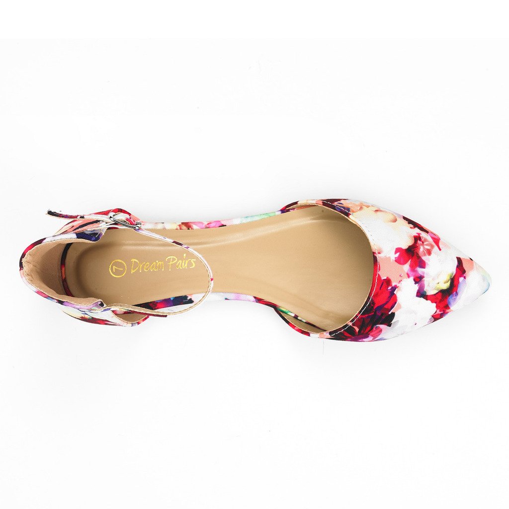 DREAM PAIRS Flapointed Women's Casual D'Orsay Pointed Plain Ballet Comfort Soft Slip On Flats Shoes - Image 4