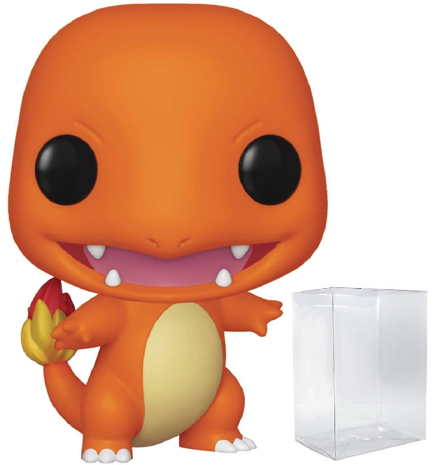 Pokémon - Charmander Funko Pop! Figura de vinilo (incluida con estuche protector compatible con Pop Box) Multicolor 3.75 pulgadas