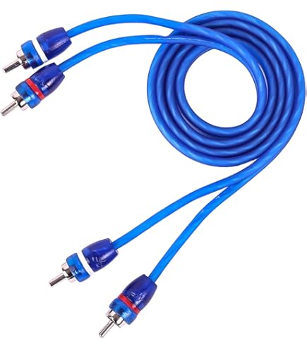 RCA　Electronic Device　32L3R　２本 Amazon.com: Rockville RTR032 3 Foot 2-Channel Twisted Pair RCA
