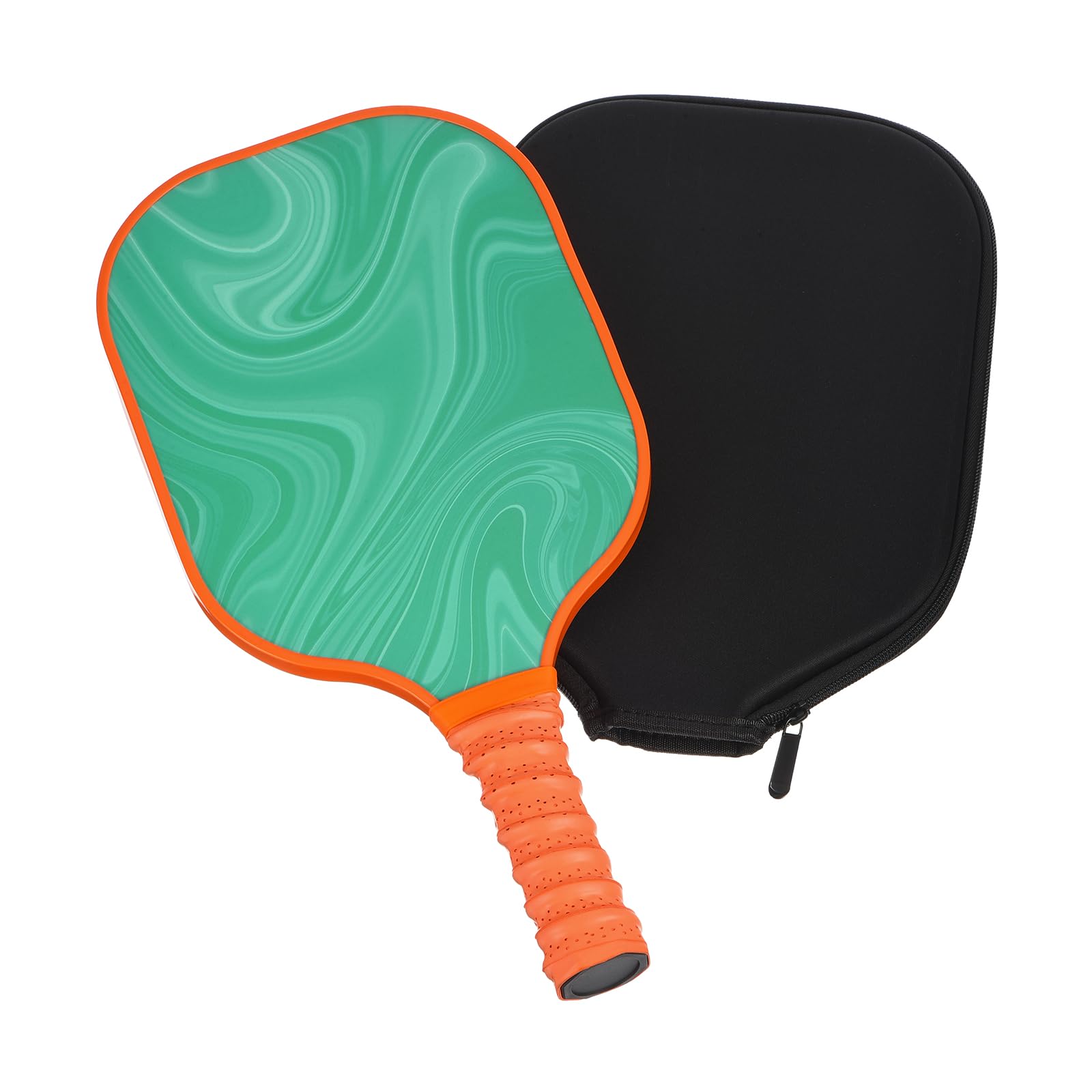 PATIKIL Graphite Pickleball Paddles, USA Pickleballs Approved(USAPA) Single Paddle, Carbon Fiber Polymer Core Lightweight Sweat-Absorbing Grip with Protective Cover