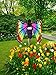 Halloween Fabric Butterfly Shawl Fairy Ladies Cloak with Headband or Mask (Color A, Adult A)