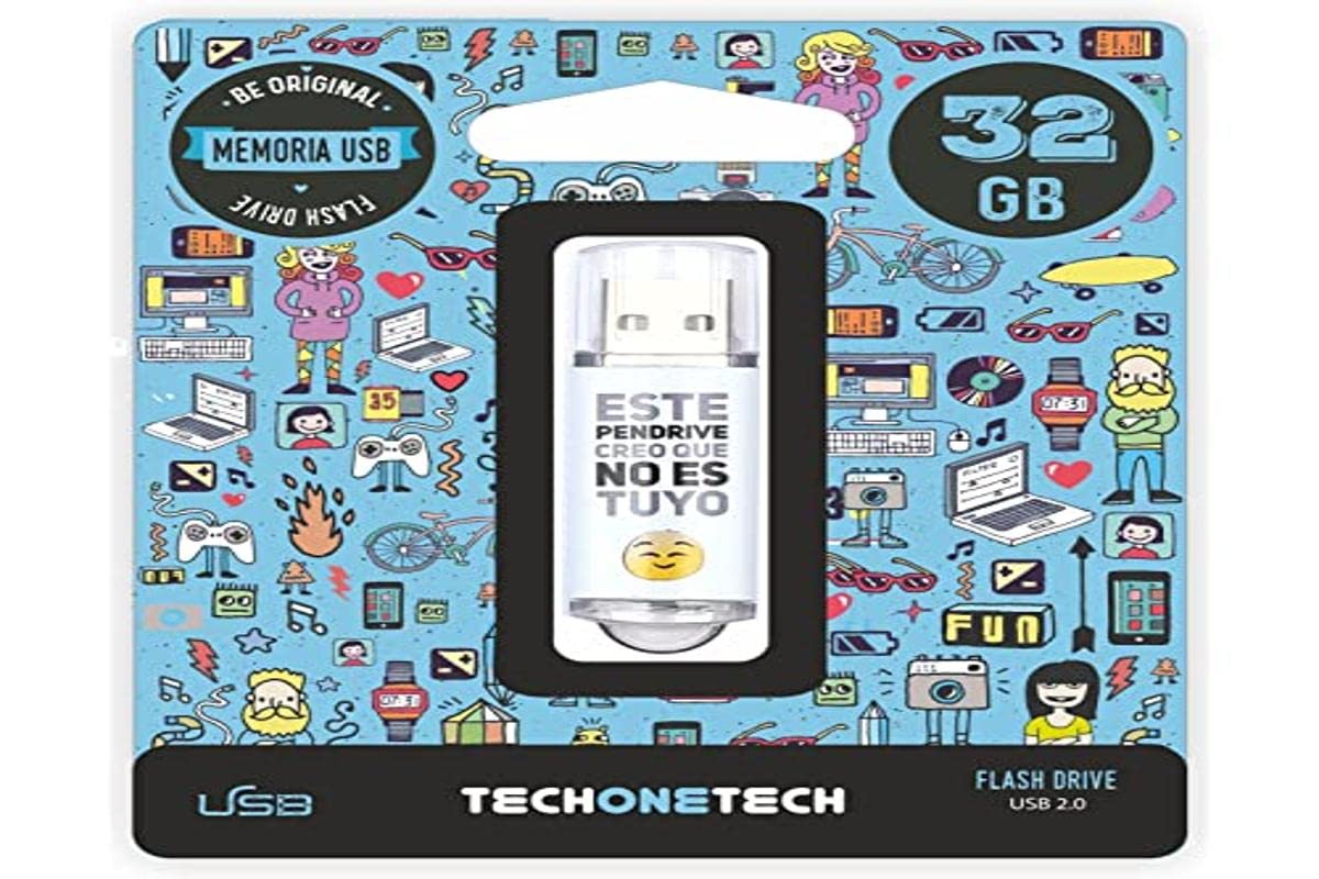 Tech-One-Tech PENDRIVE 32GB NOESTUYO